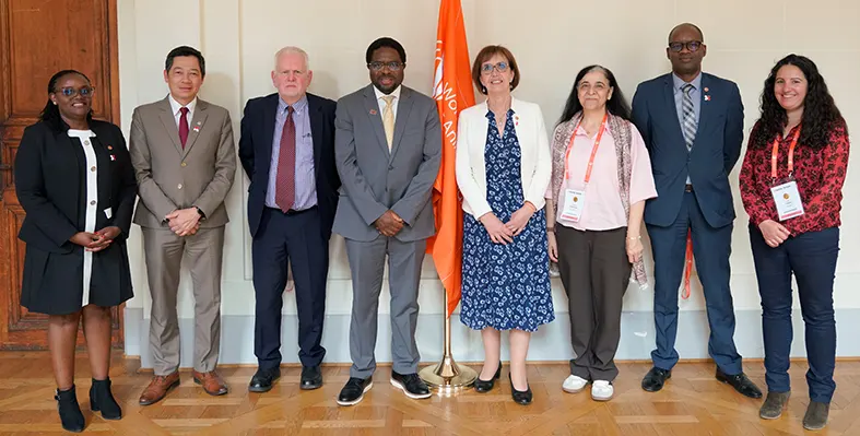The collaboration marks a pivotal step in bridging science and policy to tackle interconnected health challenges worldwide. (Image source: ILRI) WOAH_ILRI_leadership